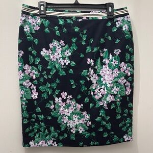Petite Floral Print Women's Skirt